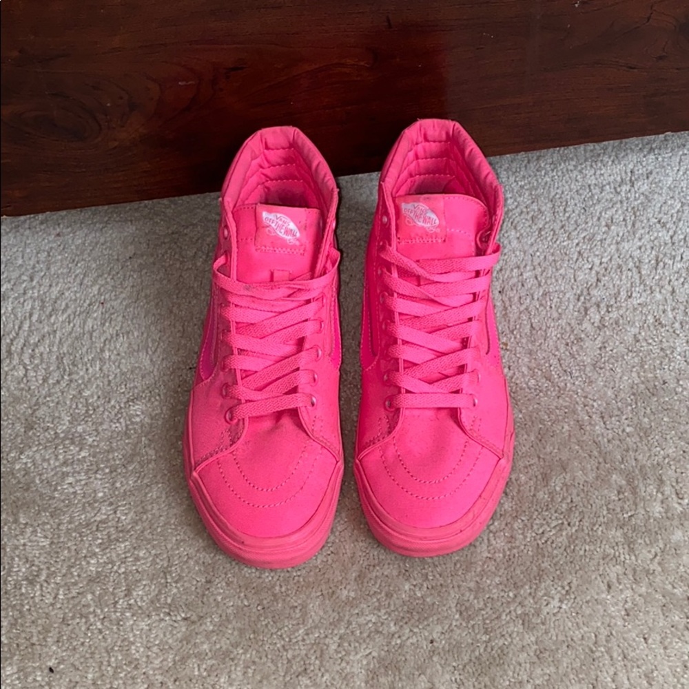 VANS PINK HIGH TOP